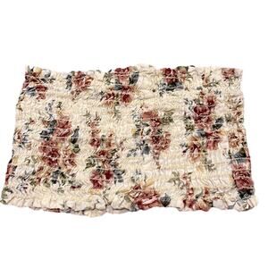 LF furst of a kind floral bandeau top